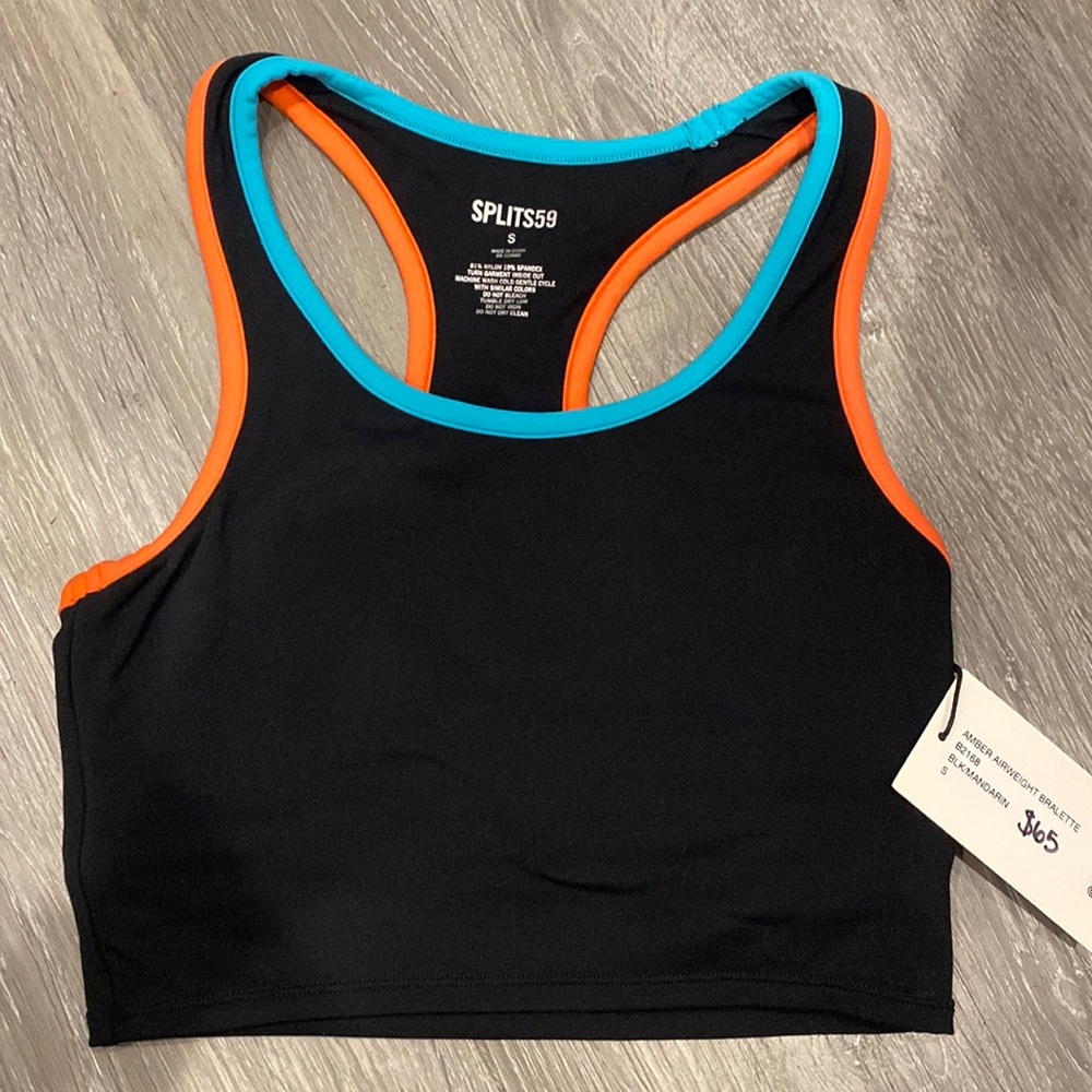 Splits59 Amber Airweight crop top/bra